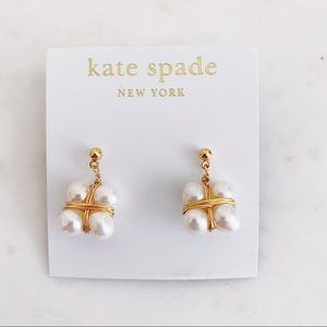 Kate spade pearl earrings